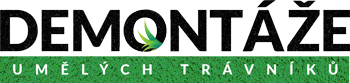 DEMONTÁŽE UMĚLÝCH TRÁVNÍKŮ